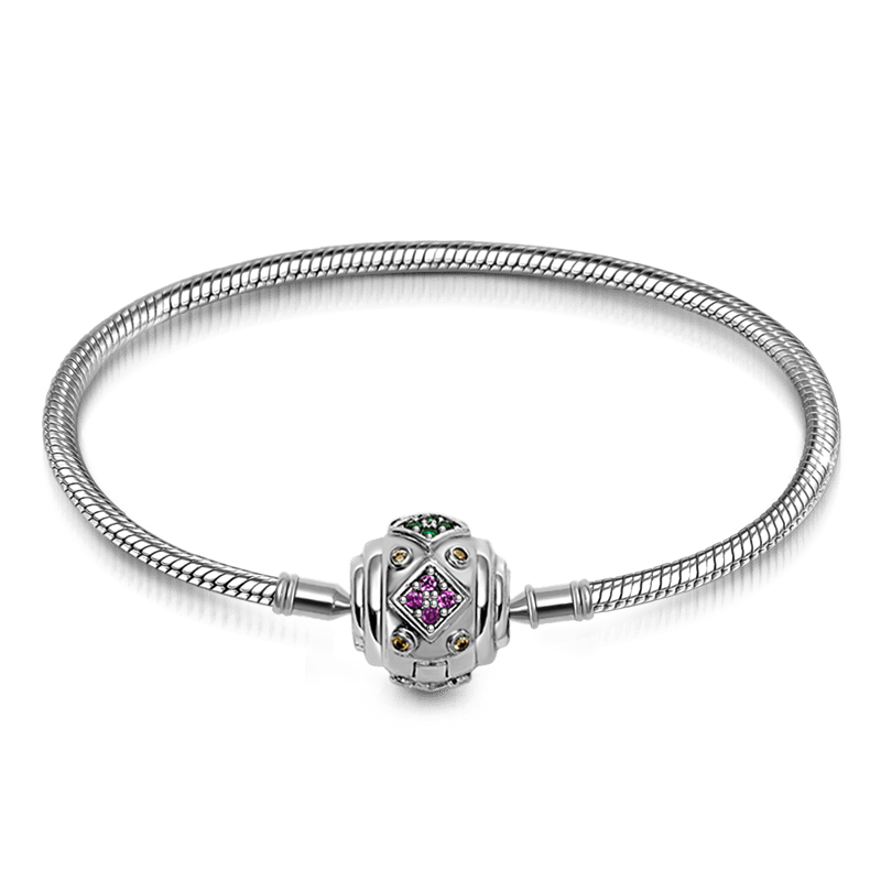 Gnoce "Memorable Moment" Bracelet Sterling Silver With Cz for Birthday Gift_1