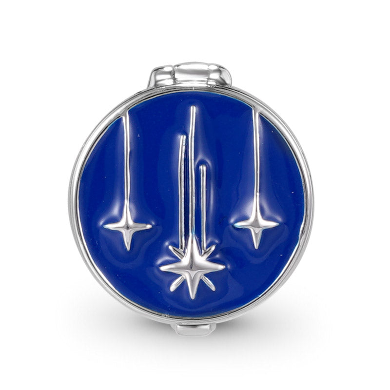 Gnoce "I Love You to The Moon & Back" Romantic Moon and Star 925 Sterling Silver locket Photo Charm Bead_2