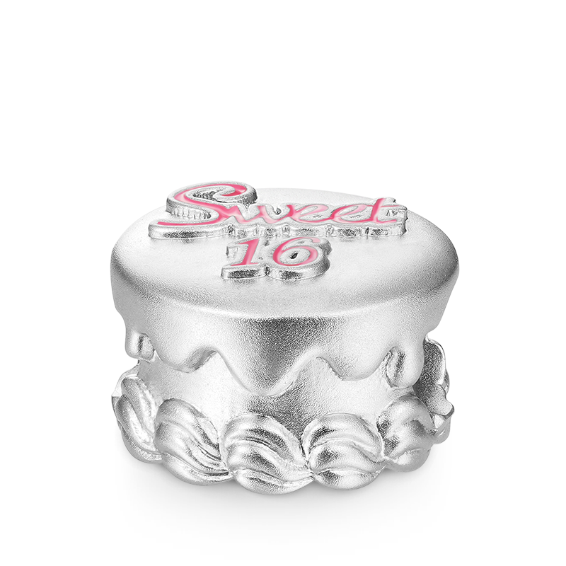 Gnoce "Sweet 16" Birthday Cake Charm_2