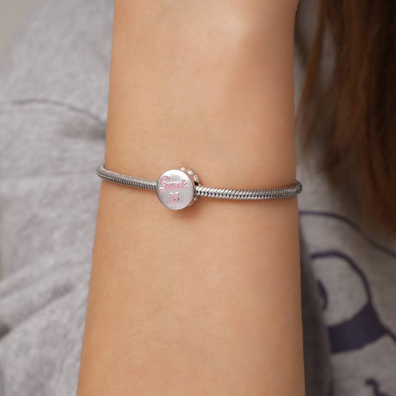 Gnoce "Sweet 16" Birthday Cake Charm_4