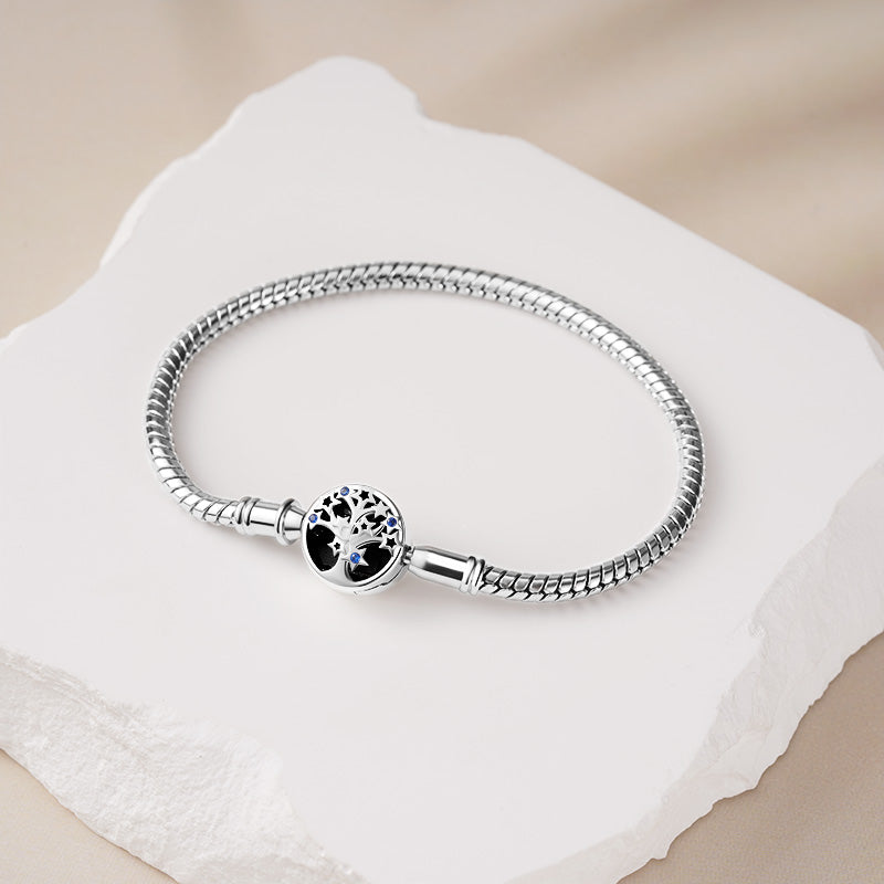 Gnoce Tree of Life Basic Snake Chain Bracelet_3