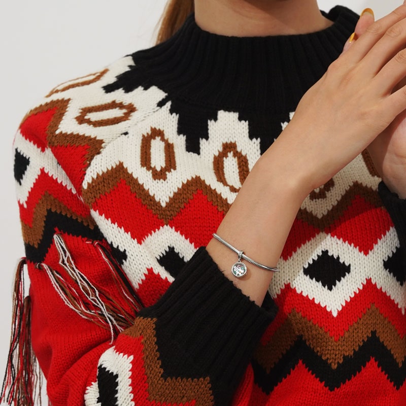 Gnoce Christmas Gingerbread Man Gift Pendant Dangle Charm_3