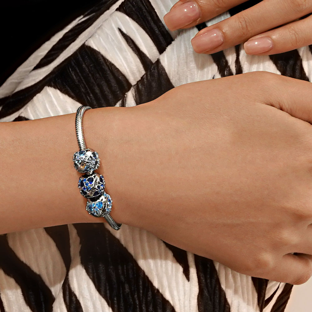 Gnoce Round Birthstone Personalized Charm_5