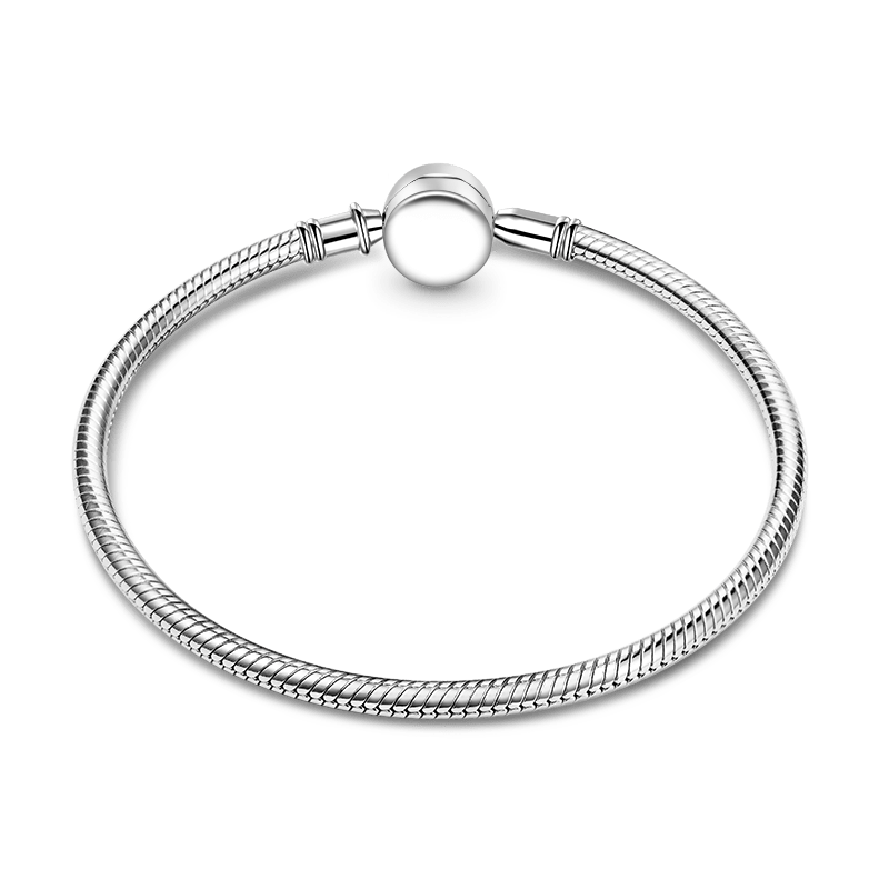 Gnoce Blue Starry Night Basic Snake Chain Bracelet_2