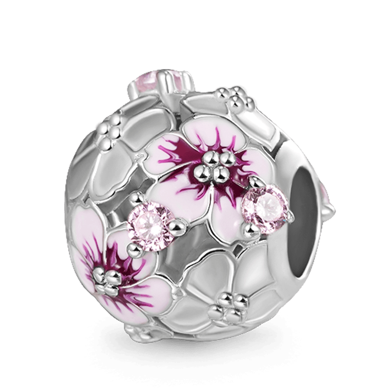 Gnoce Pink Peach Blossom Charm_1