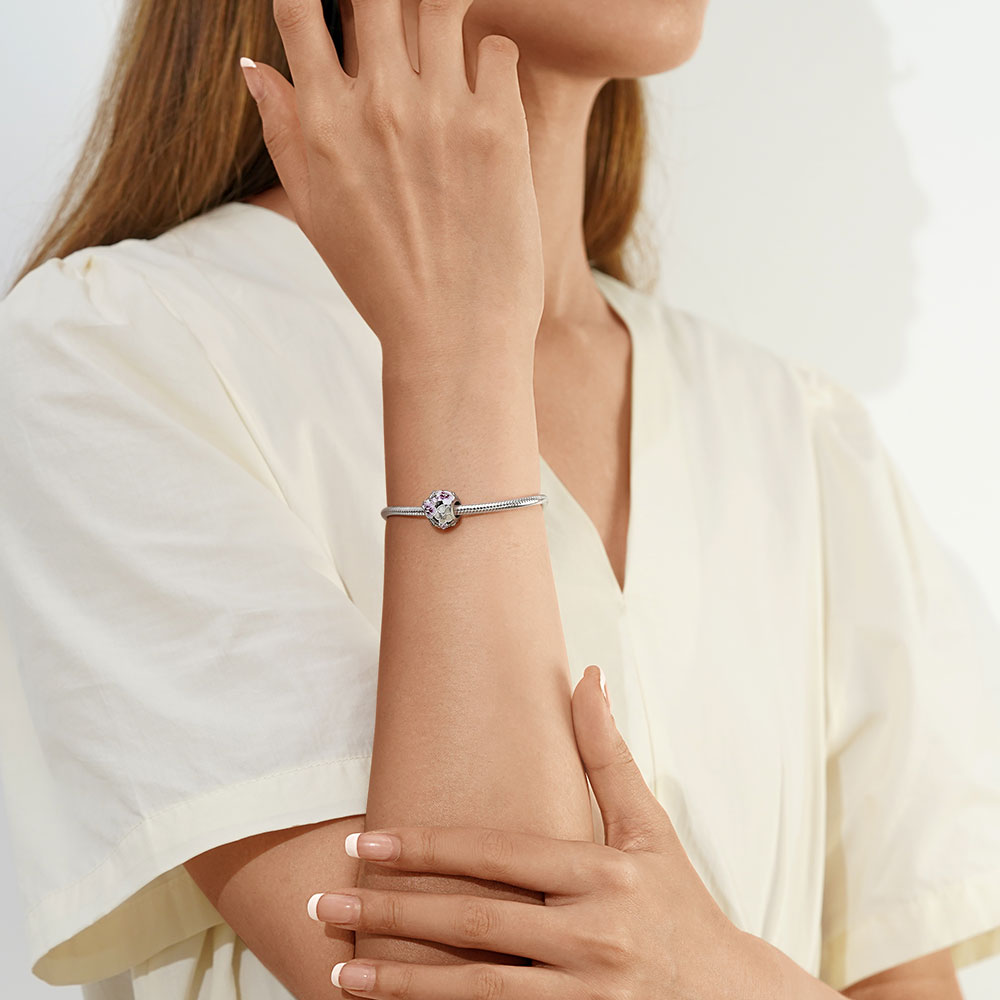 Gnoce Pink Peach Blossom Charm_4