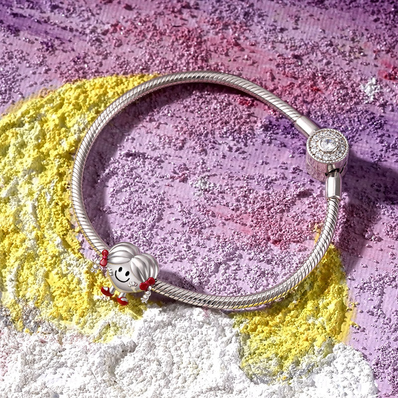 Gnoce Little Miss Lovely Girl Charm_3