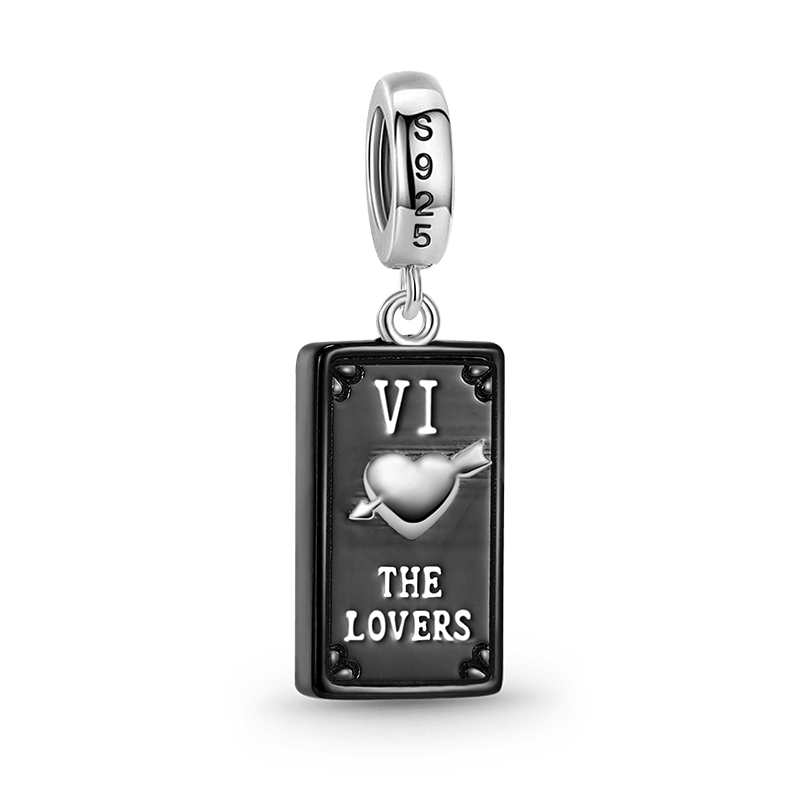 Gnoce "The Lovers" Tarot Pendant Dangle Charm_2