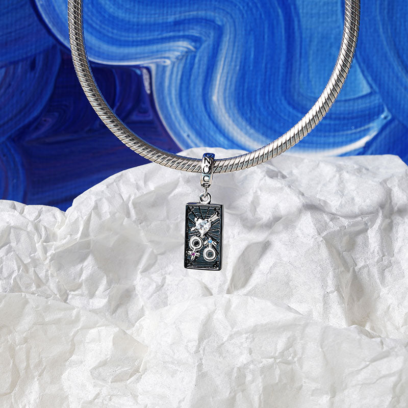 Gnoce "The Lovers" Tarot Pendant Dangle Charm_3