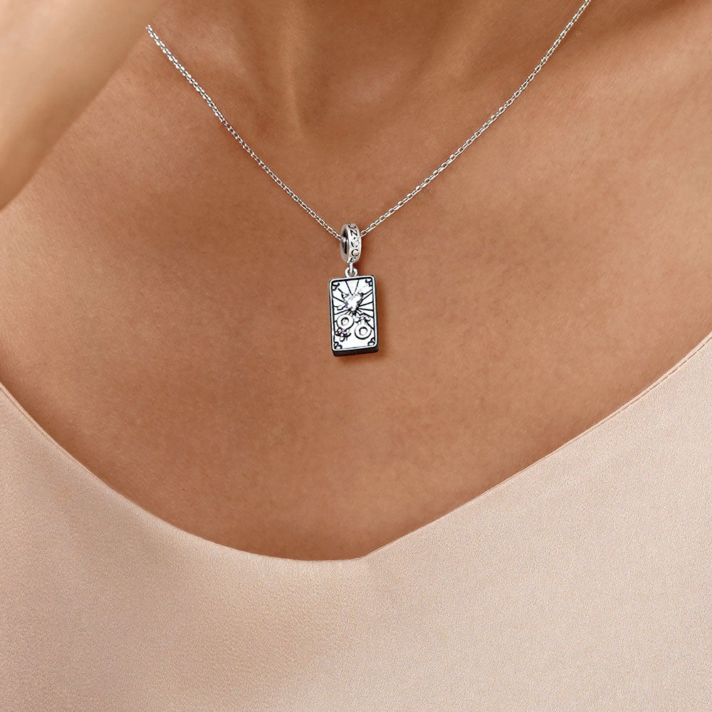 Gnoce "The Lovers" Tarot Pendant Dangle Charm_7