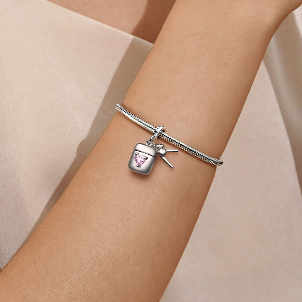 Gnoce Earphone Box Triple Pendant Dangle Charm_4