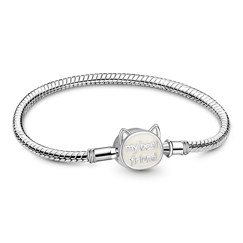 Gnoce "my best Friend" Pet Basic Snake Chain Bracelet_1