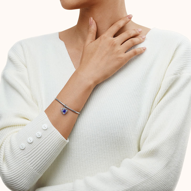 Gnoce Magic Heart Mood Pendant Dangle Charm_4