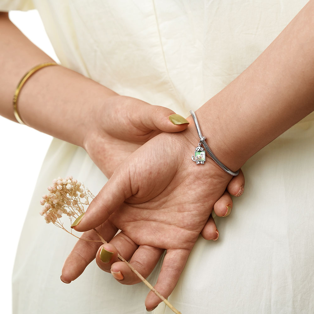 Gnoce Pet Dog Personalized Photo Pendant Dangle Charm_6