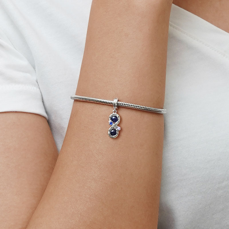 Gnoce Magic Infinite Love Mood Pendant Dangle Charm_6