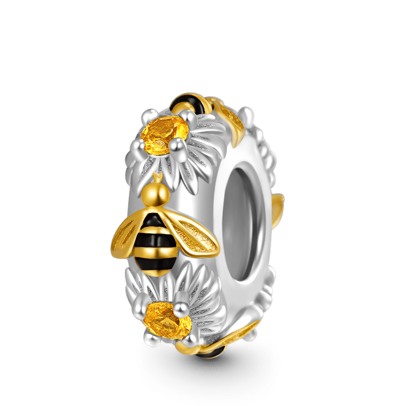 Gnoce Dancing Honey Bees Stopper Charm_1