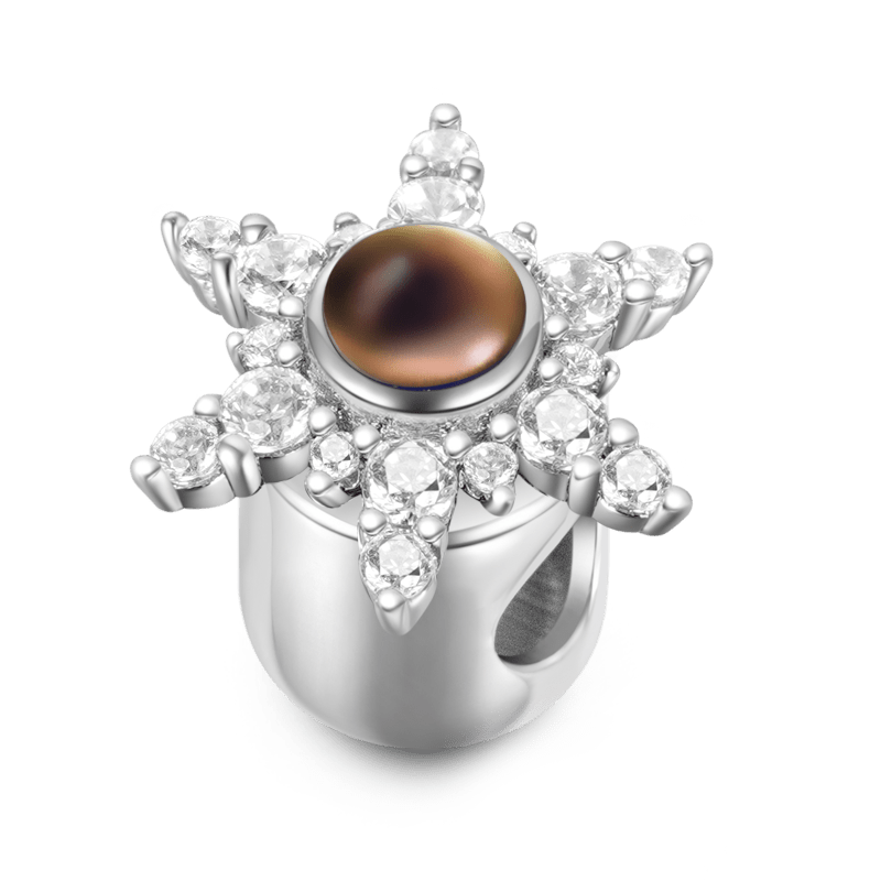 Gnoce Anxiety, Fidget Snowflake Mood Charm_2