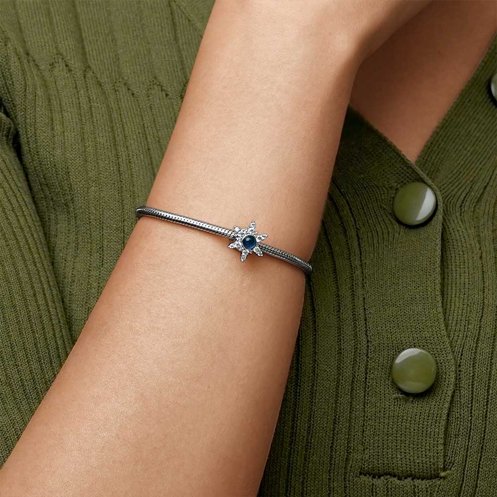 Gnoce Anxiety, Fidget Snowflake Mood Charm_5