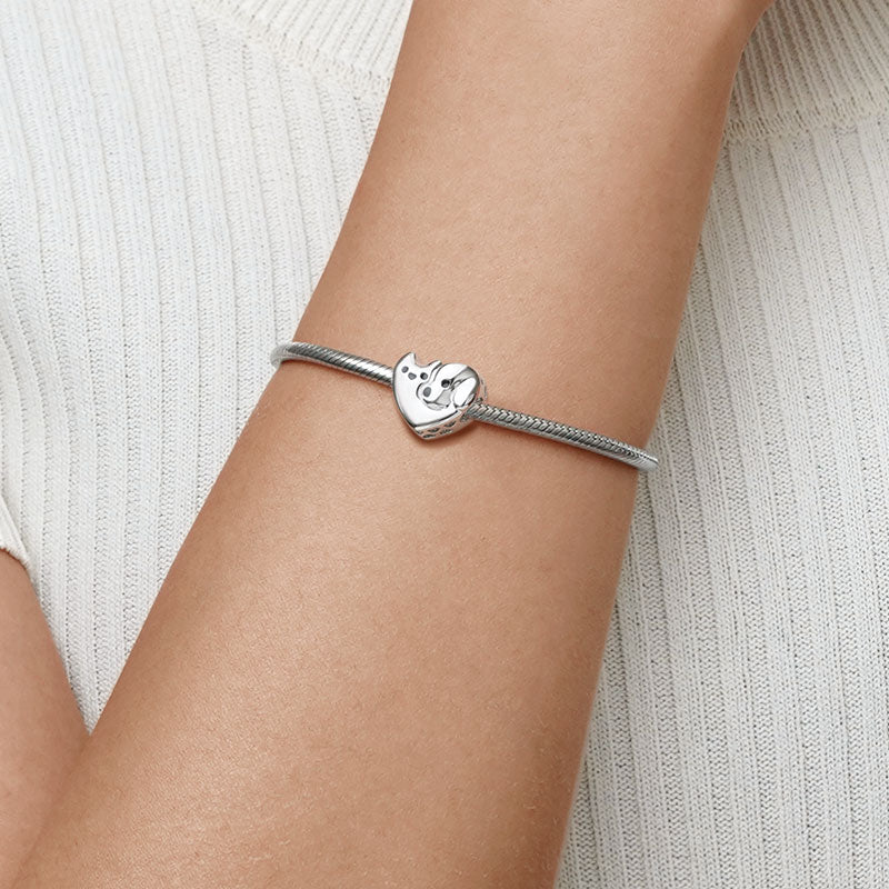 Gnoce Lovely Pet Heart Personalized Photo Charm_3