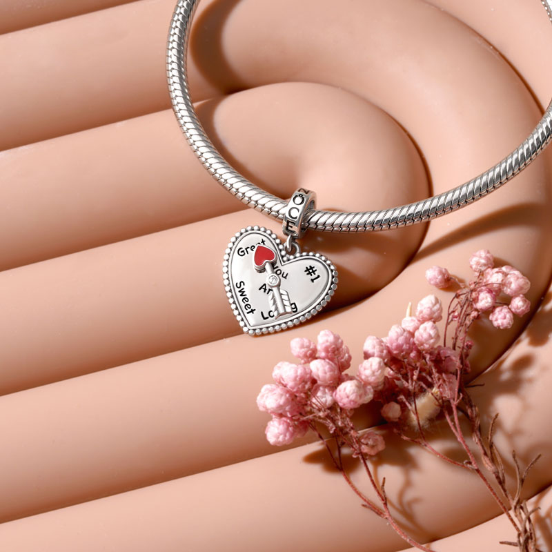 Gnoce "You Are Sweet" Spinner Pendant Dangle Charm_3