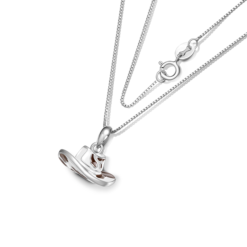 Gnoce Cowboy Hat Necklace_2
