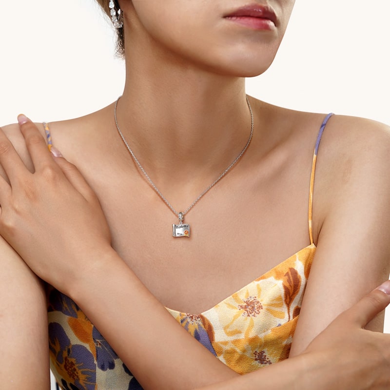 Gnoce School Diploma Pendant Dangle Charm_6