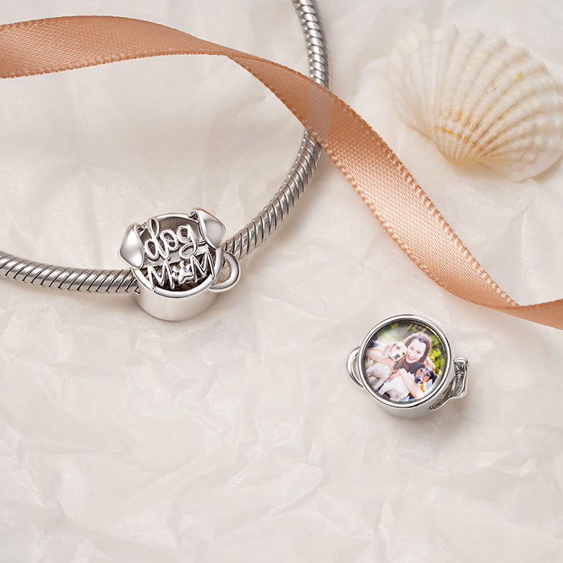 Gnoce Dog Mom Personalized Photo Charm_2