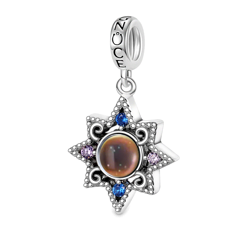 Gnoce Magic Mystery Star Mood Pendant Dangle Charm_1