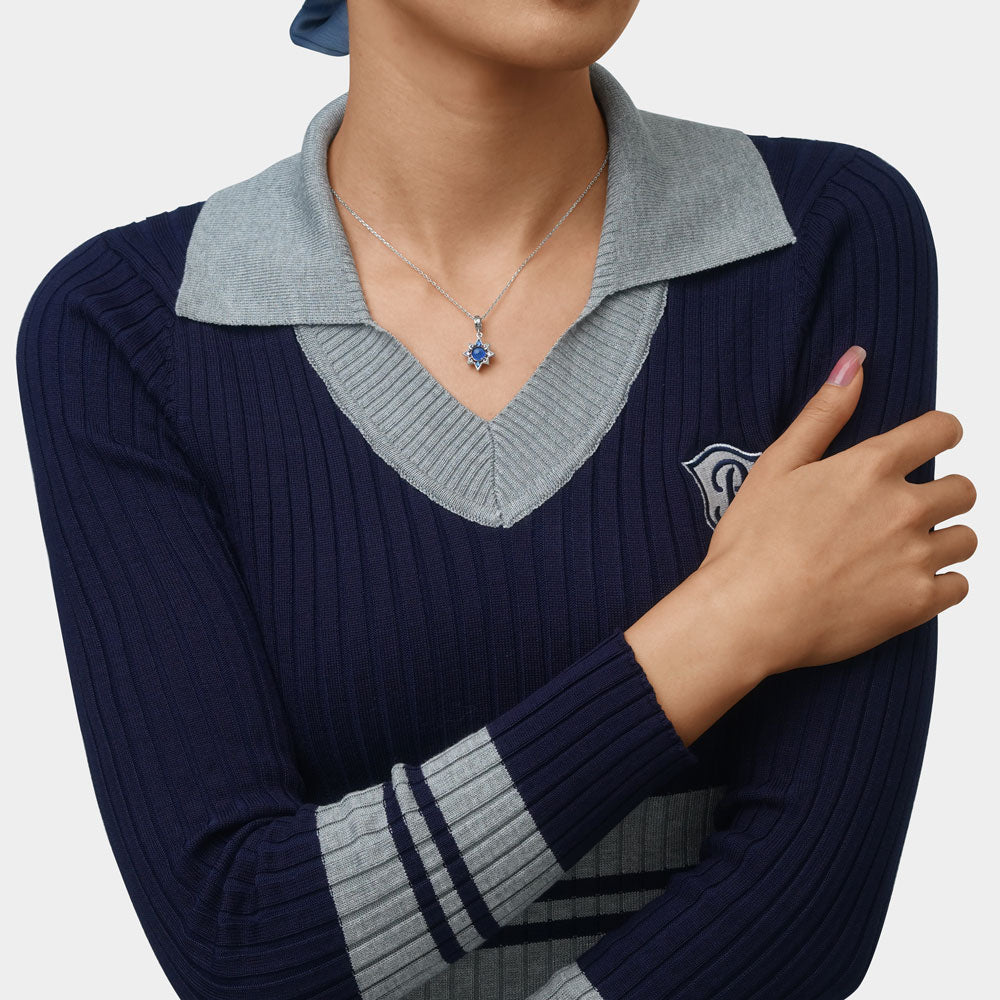 Gnoce Magic Mystery Star Mood Pendant Dangle Charm_6