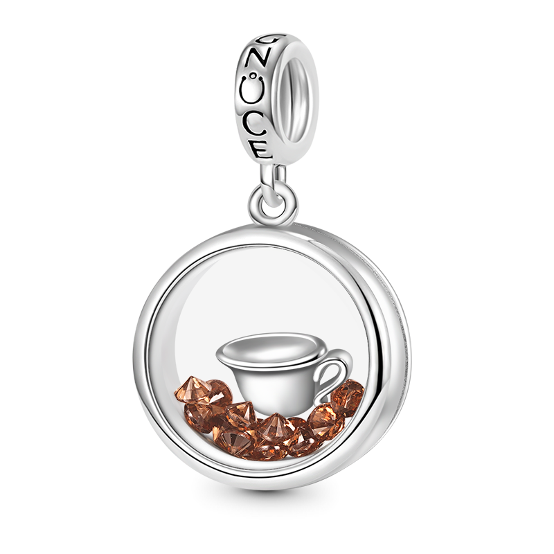 Gnoce Coffee Lover Pendant Dangle Charm_1