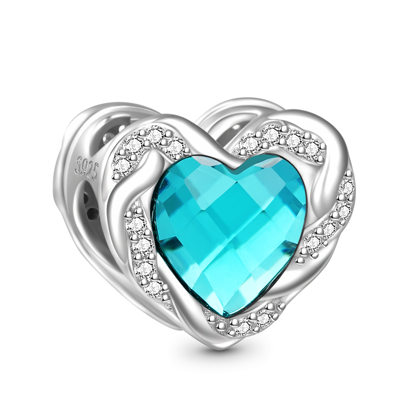 Gnoce Heart-shaped Birthstone Charm_2
