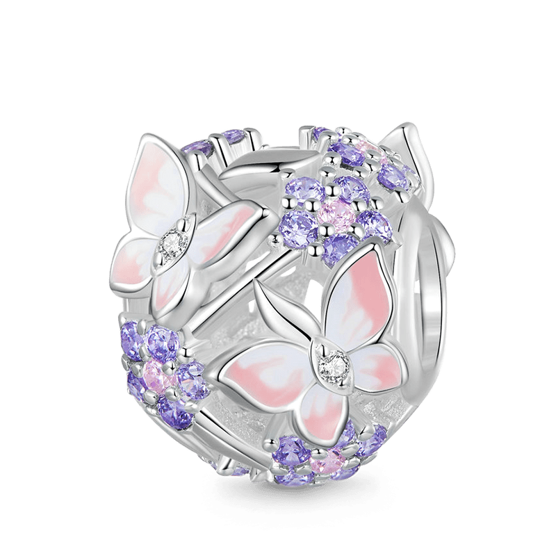 Gnoce Sparkling Butterfly Love Charm_1