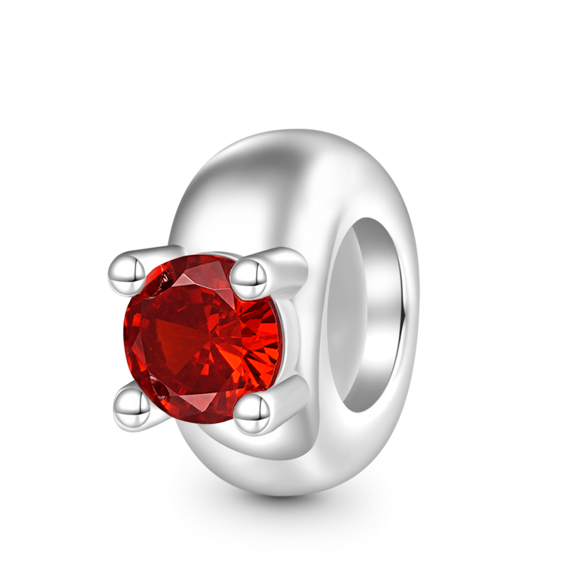 Gnoce Birthstone Basic Stopper Charm_1