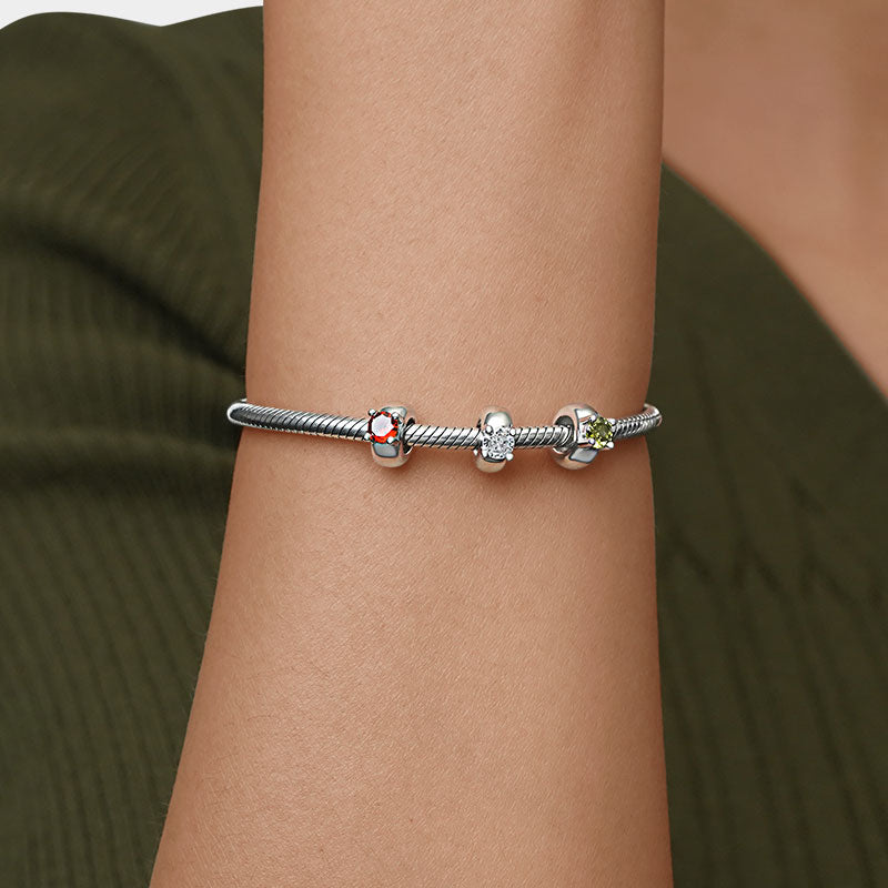 Gnoce Birthstone Basic Stopper Charm_4