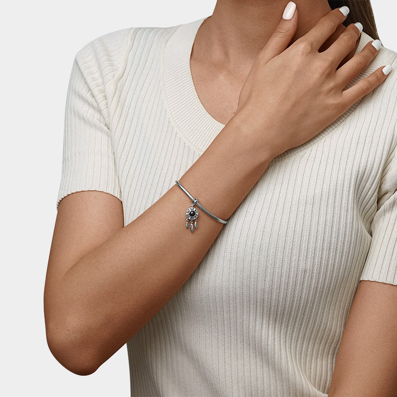 Gnoce Projection Dream Catcher Photo Pendant Dangle Charm_4