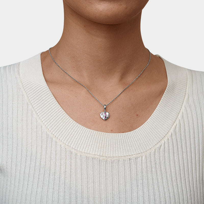 Gnoce Infinite Love Heart Pendant Dangle Charm_7