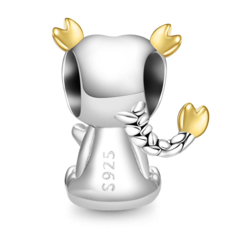 Gnoce Scorpio Constellation Embraces Heart Gem Charm_2