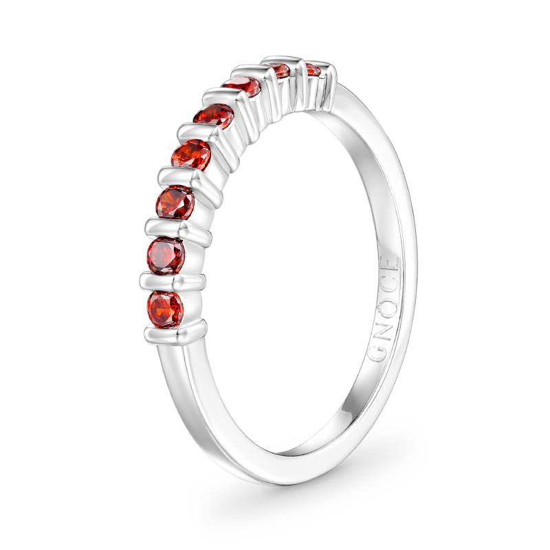 Gnoce Basic Birthstone Ring_3
