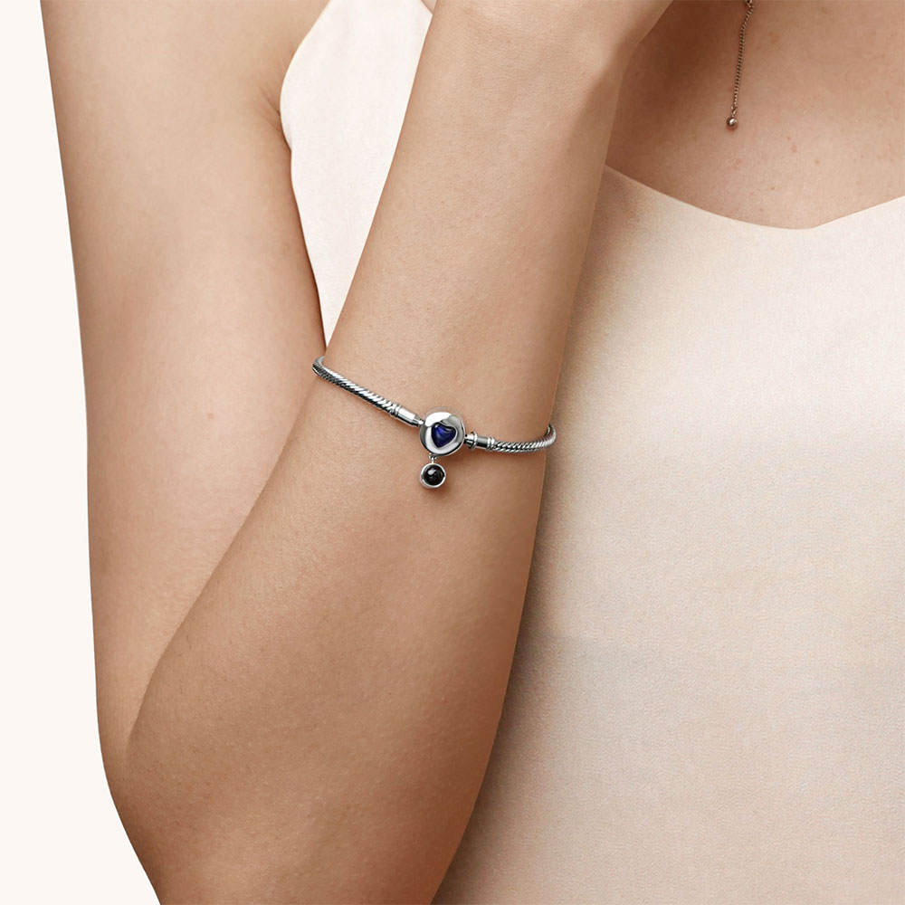 Gnoce Projection Mood Basic Snake Chain Bracelet_3