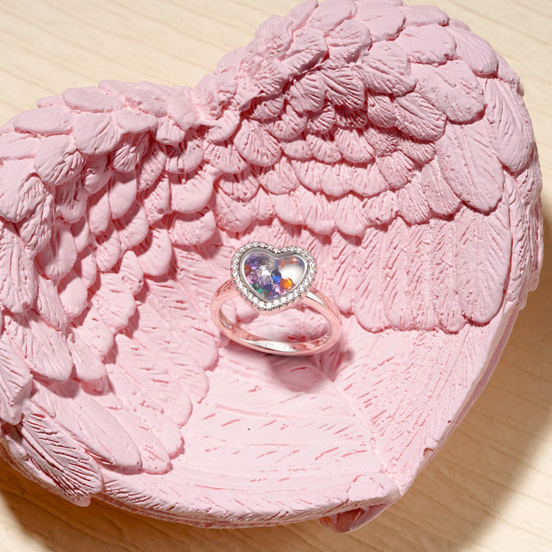 Gnoce Confetti Shaker Heart-cut Ring_3