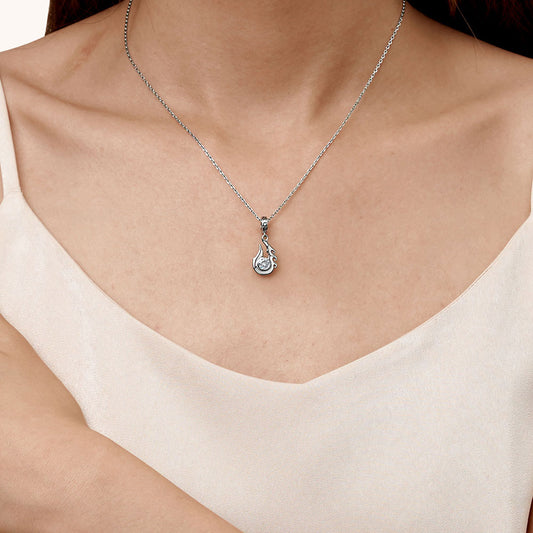 Gnoce Sparkling Fish Hook Pendant Dangle Charm_7