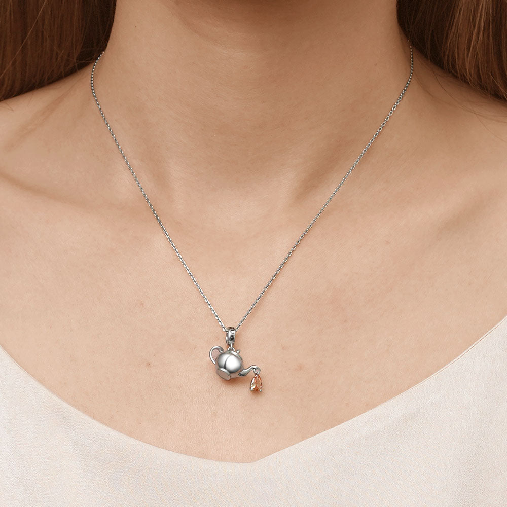 Gnoce Teapot Pendant Dangle Charm_7