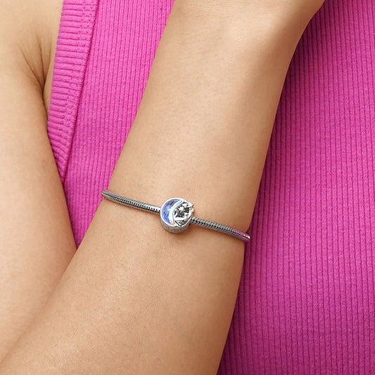 Gnoce Magic Moonstone Moon & Cat Charm_5