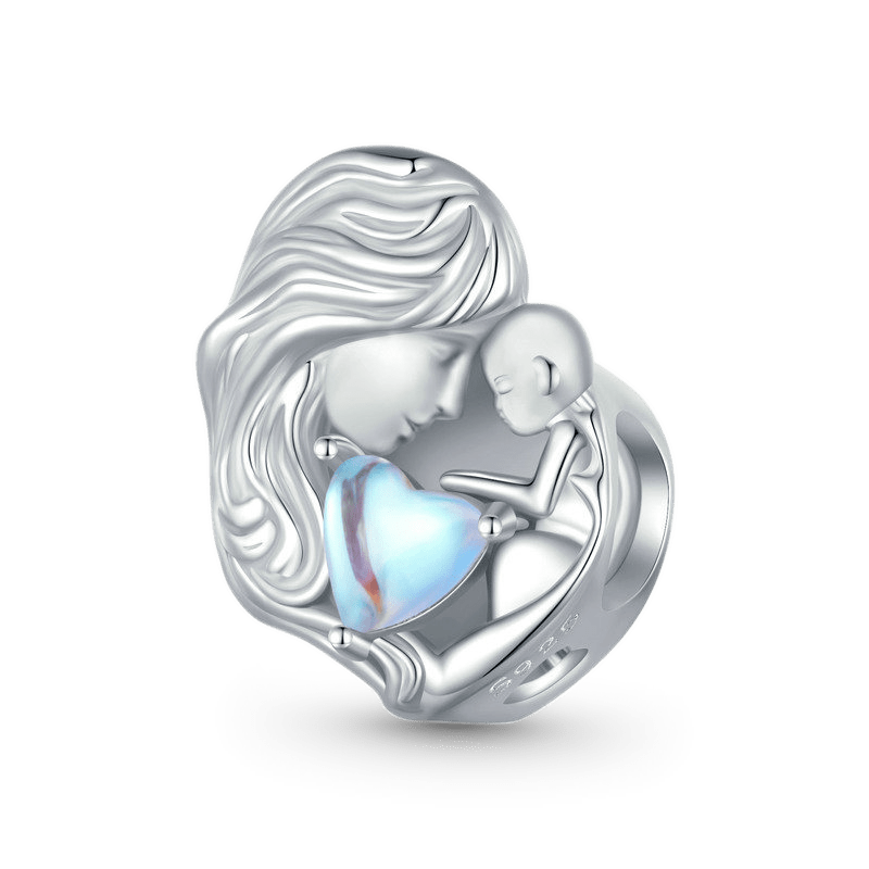 Gnoce Mother & Child Moonstone Charm_1