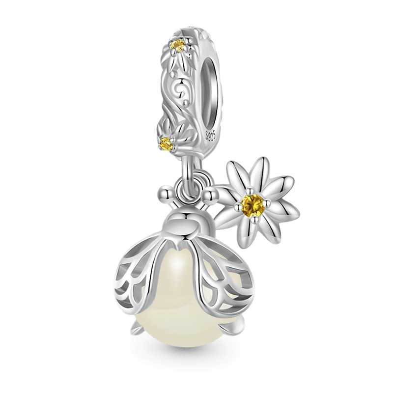 Gnoce Glow in the Dark Firefly Pendant Dangle Charm_2