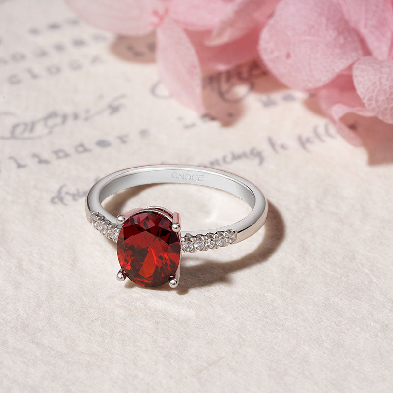 Gnoce Oval-Cut Birthstone Ring_4