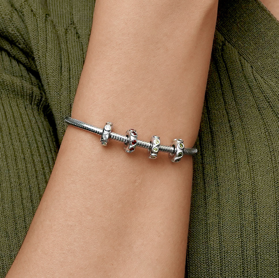 Gnoce Birthstone Infinity Love Symbol Stopper Charm_5