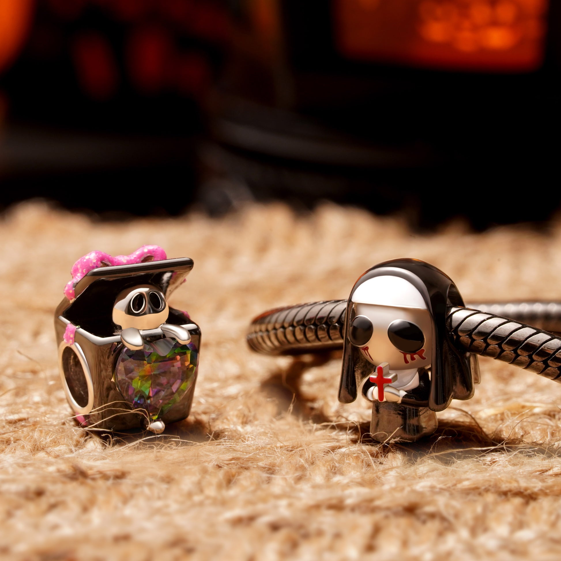 Gnoce Halloween Ghost Gift Box Charm_3