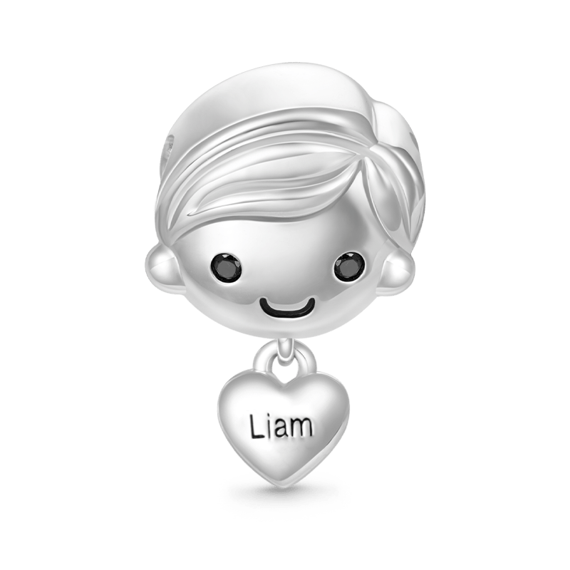 Gnoce Love Little Boy Engravable Charm_3