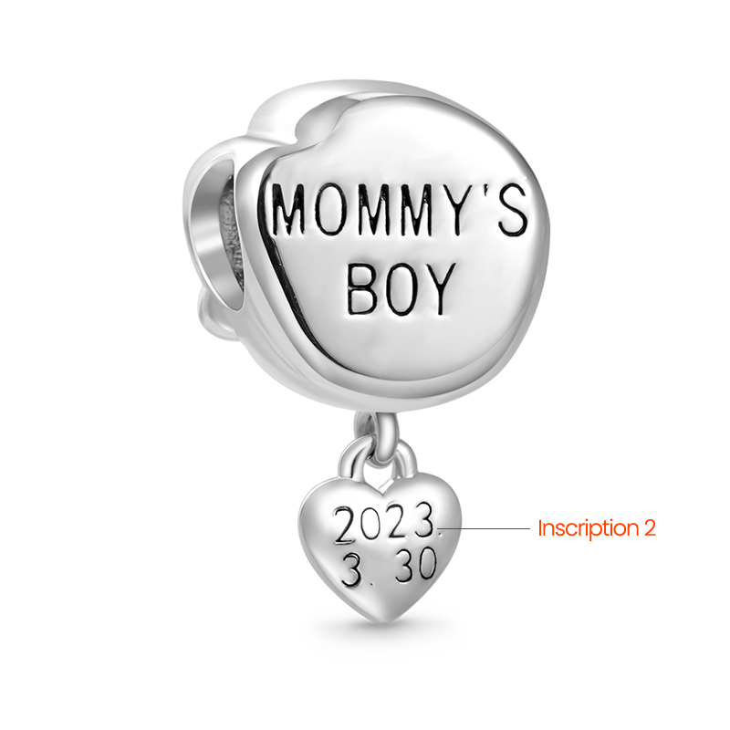 Gnoce Love Little Boy Engravable Charm_2